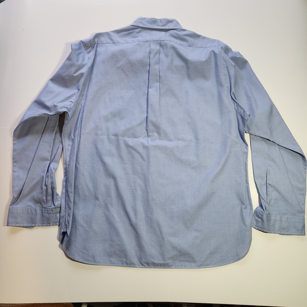 Ralph Lauren Men 17½ / 44 Light Blue Oxford Dress Shir Size 17 34/35 Classic Fit - Picture 3 of 7